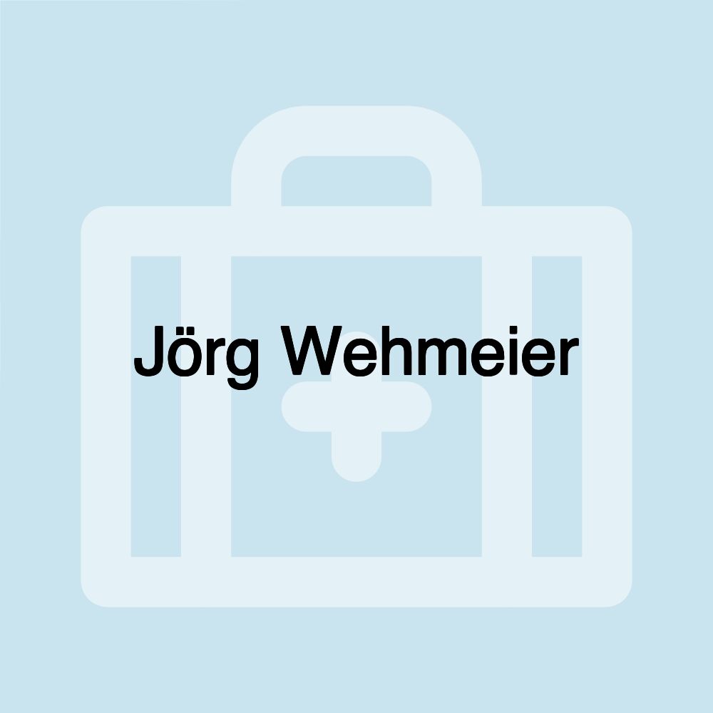 Jörg Wehmeier