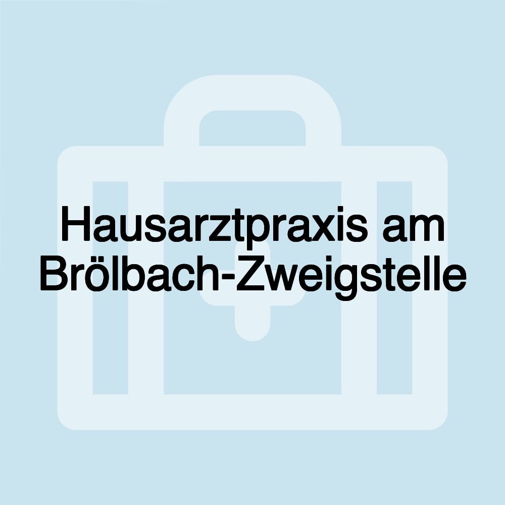 Hausarztpraxis am Brölbach-Zweigstelle