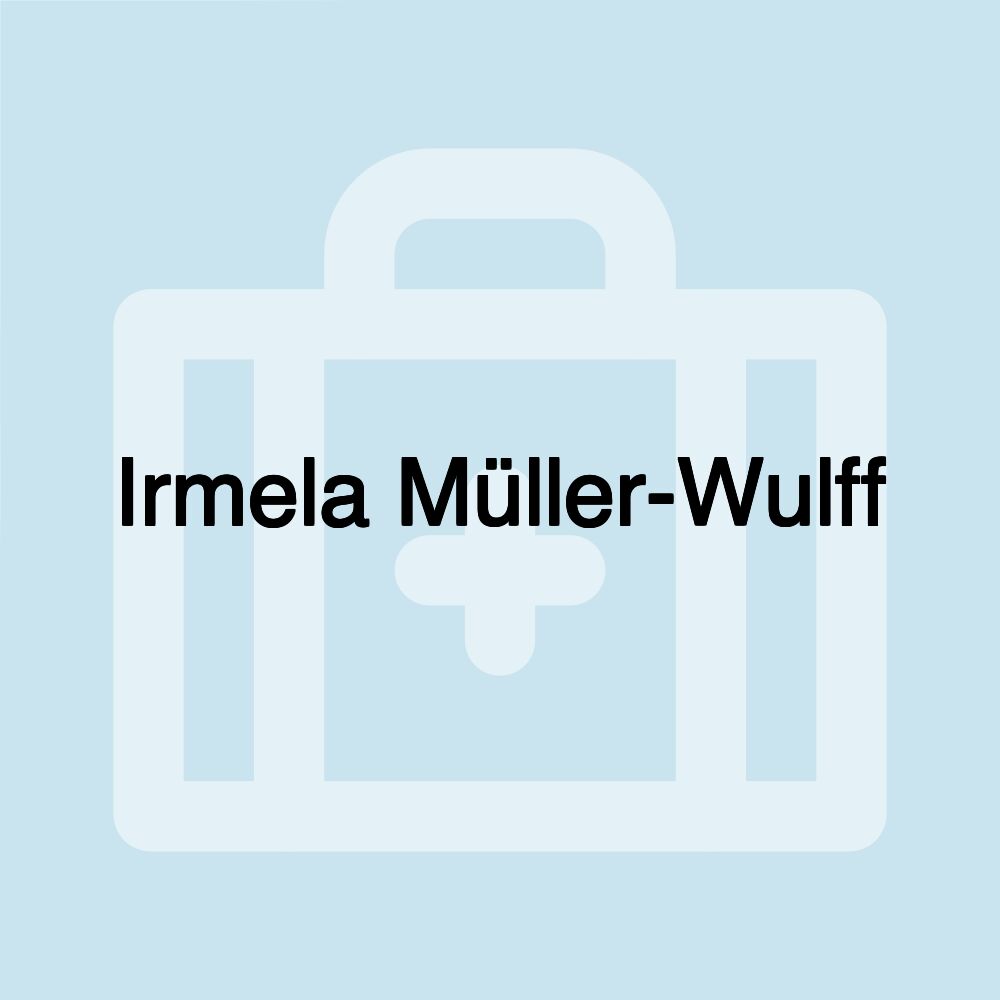 Irmela Müller-Wulff