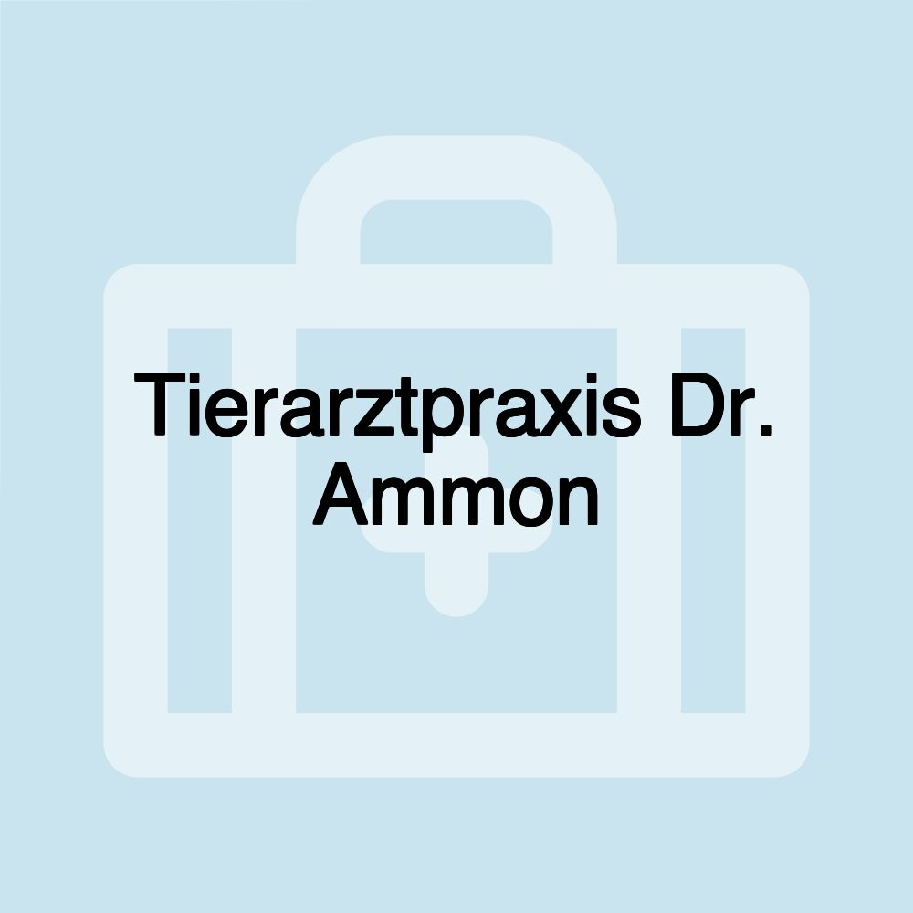 Tierarztpraxis Dr. Ammon