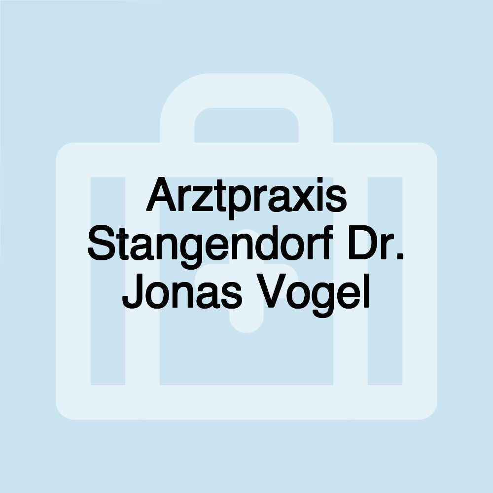 Arztpraxis Stangendorf Dr. Jonas Vogel