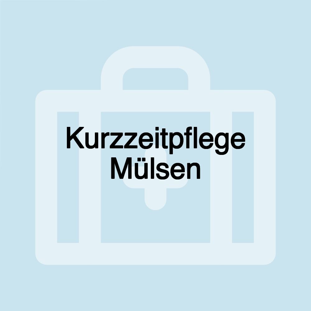 Kurzzeitpflege Mülsen