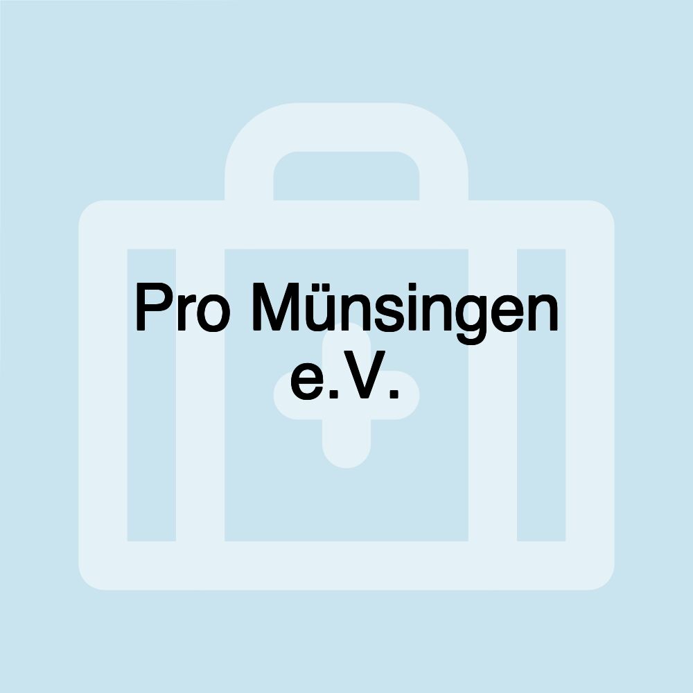 Pro Münsingen e.V.