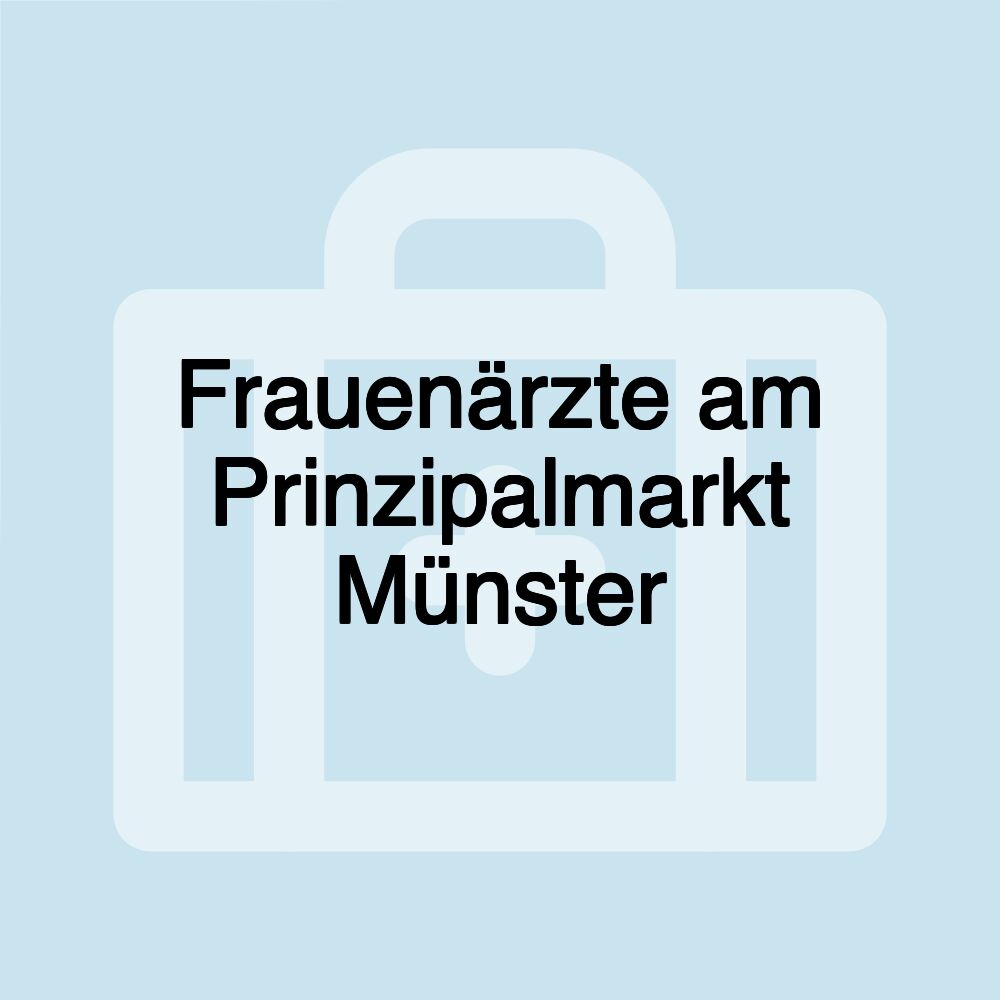 Frauenärzte am Prinzipalmarkt Münster