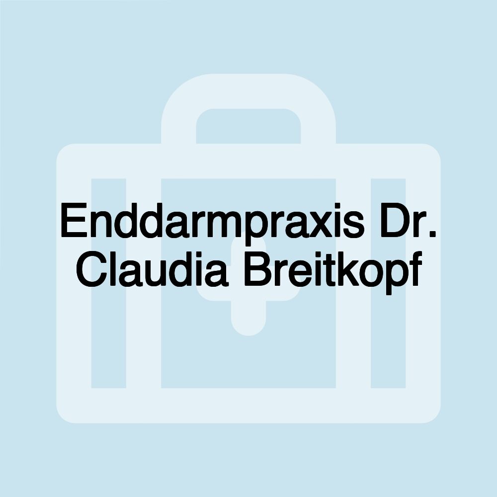 Enddarmpraxis Dr. Claudia Breitkopf