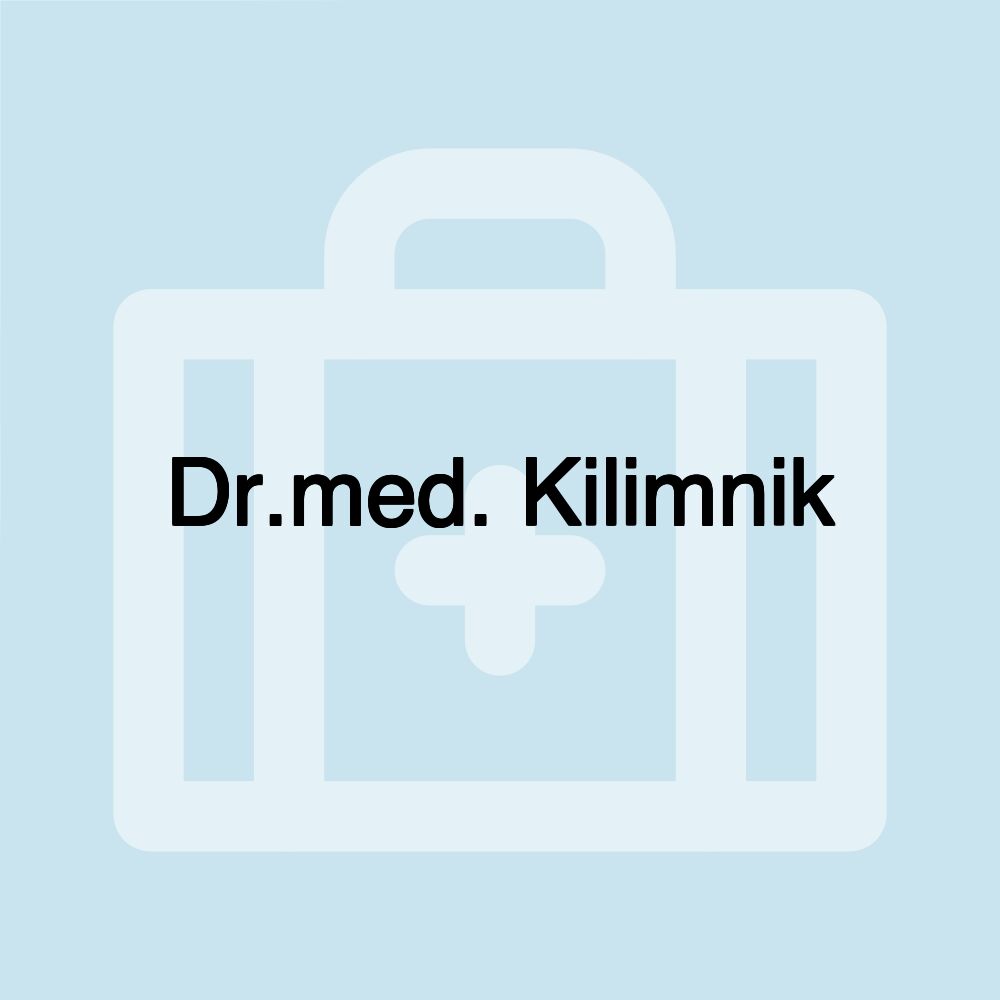 Dr.med. Kilimnik