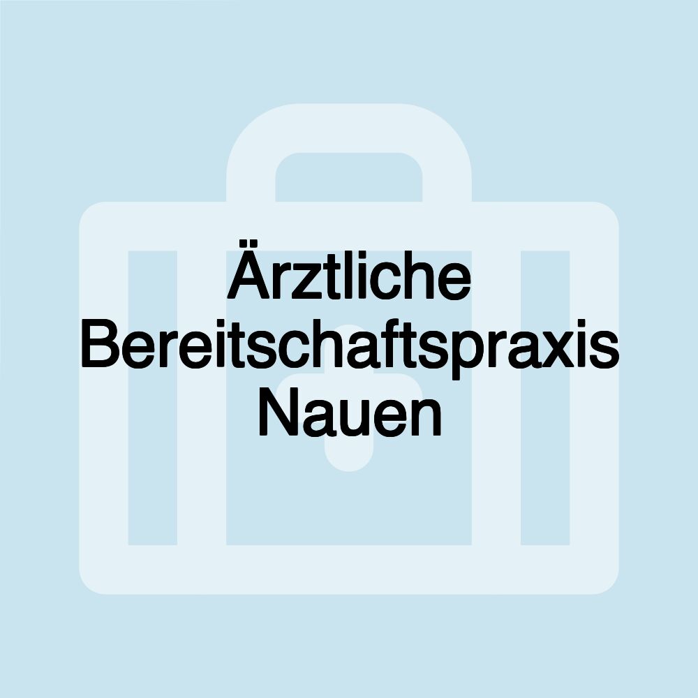 Ärztliche Bereitschaftspraxis Nauen