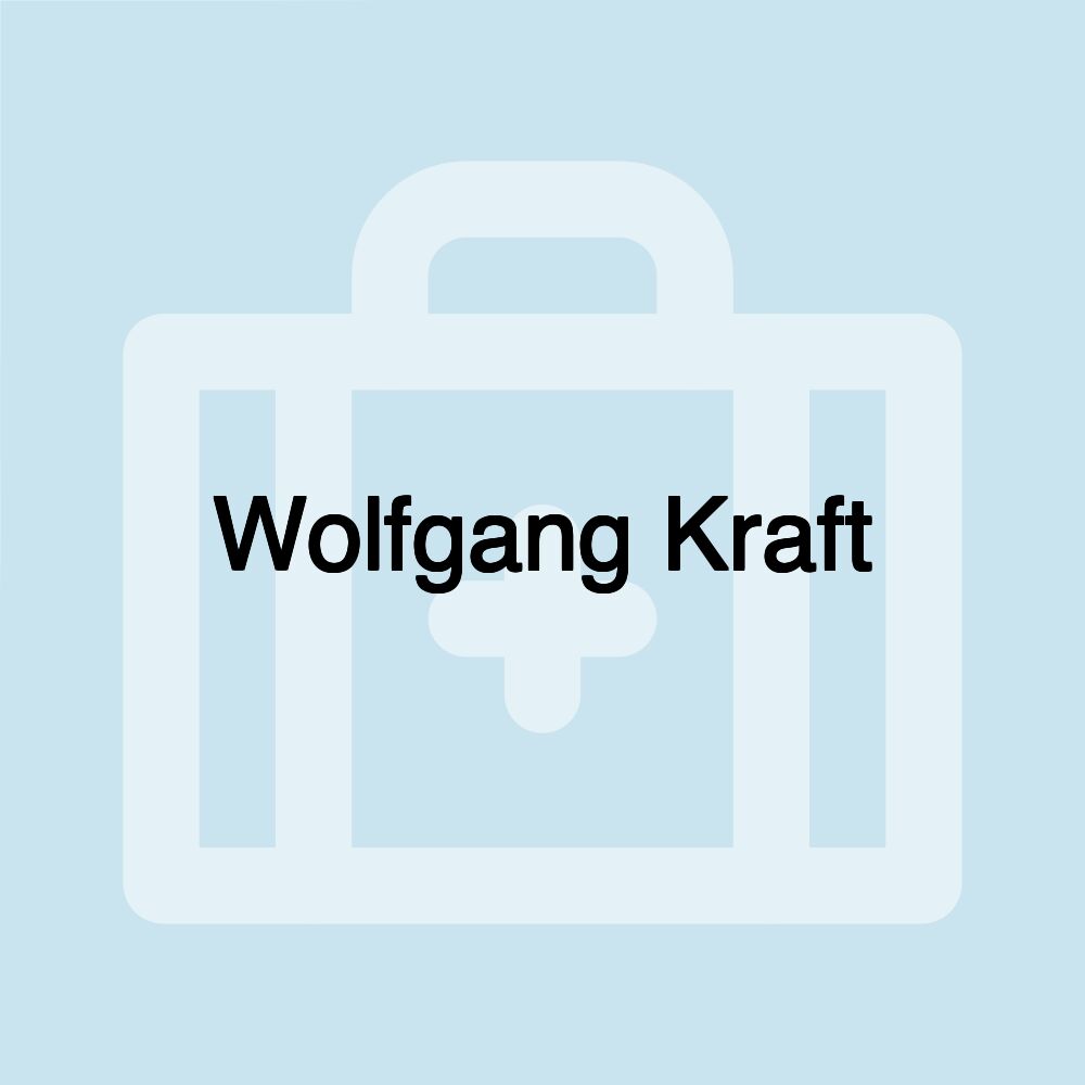 Wolfgang Kraft