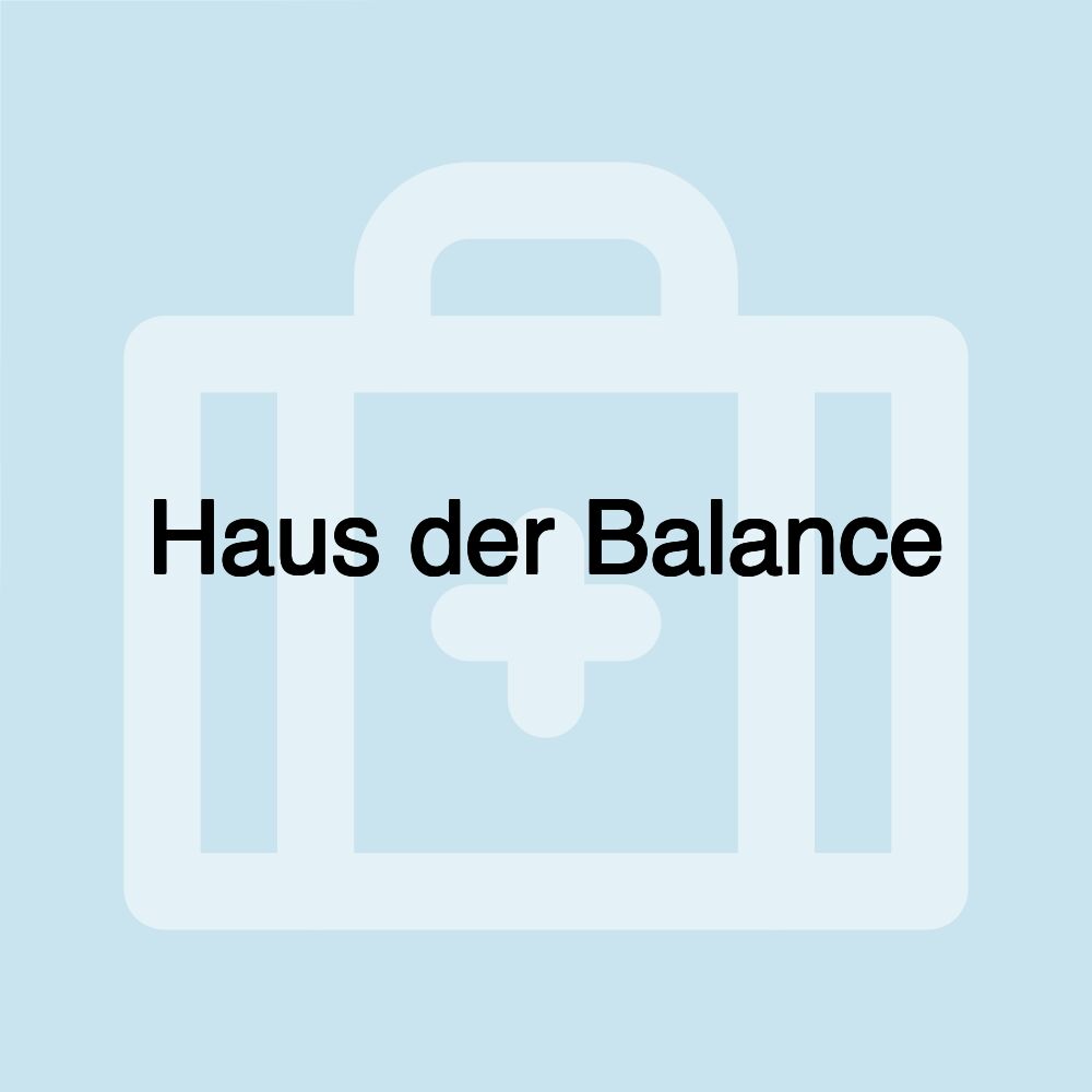 Haus der Balance