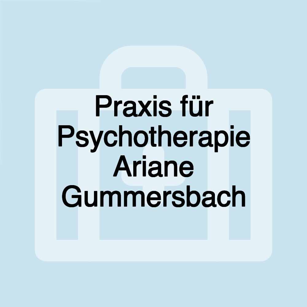 Praxis für Psychotherapie Ariane Gummersbach