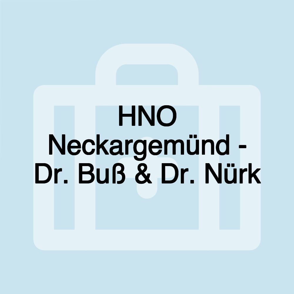 HNO Neckargemünd - Dr. Buß & Dr. Nürk