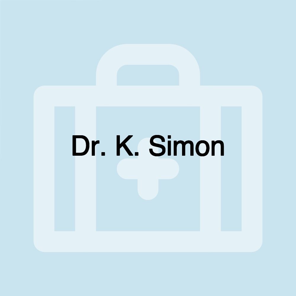 Dr. K. Simon