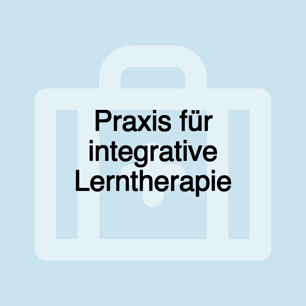 Praxis für integrative Lerntherapie