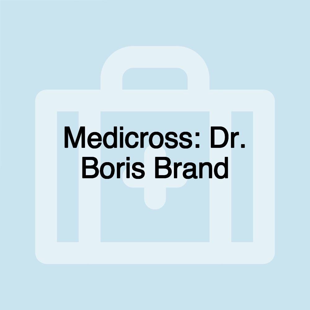 Medicross: Dr. Boris Brand