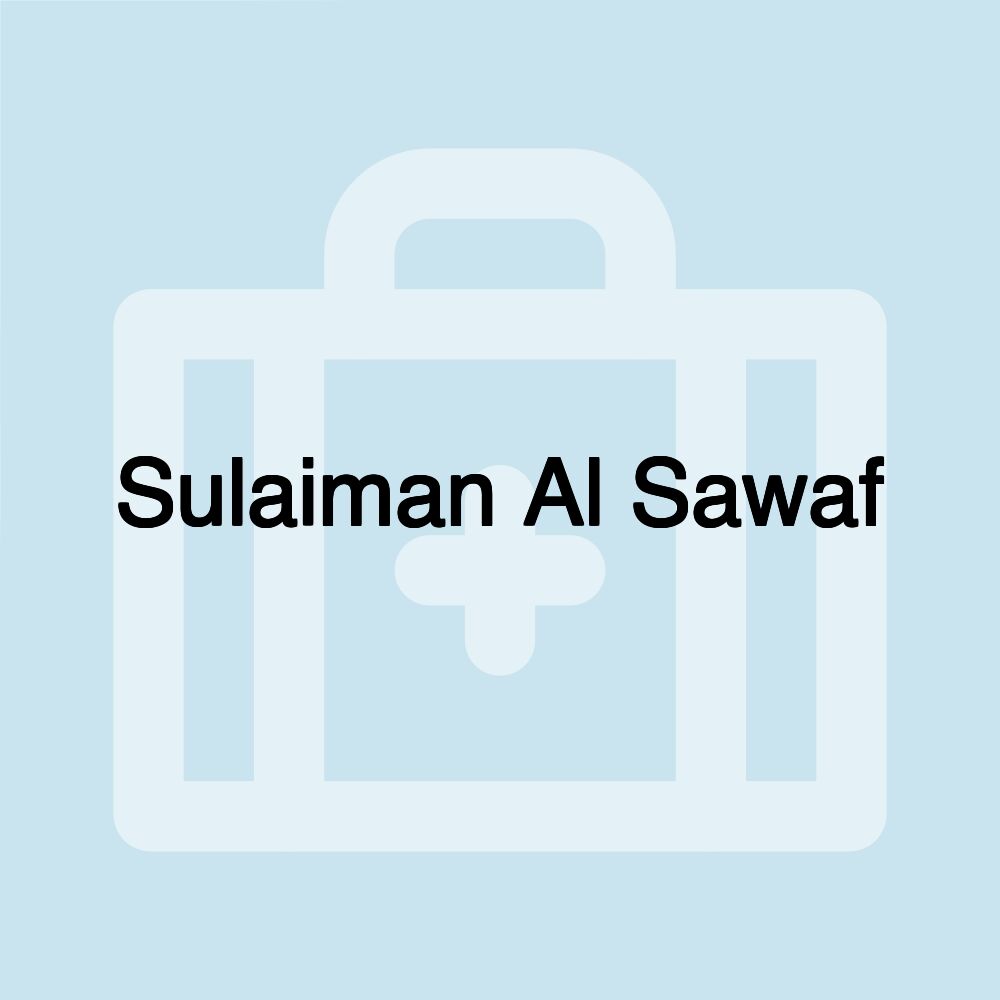 Sulaiman Al Sawaf