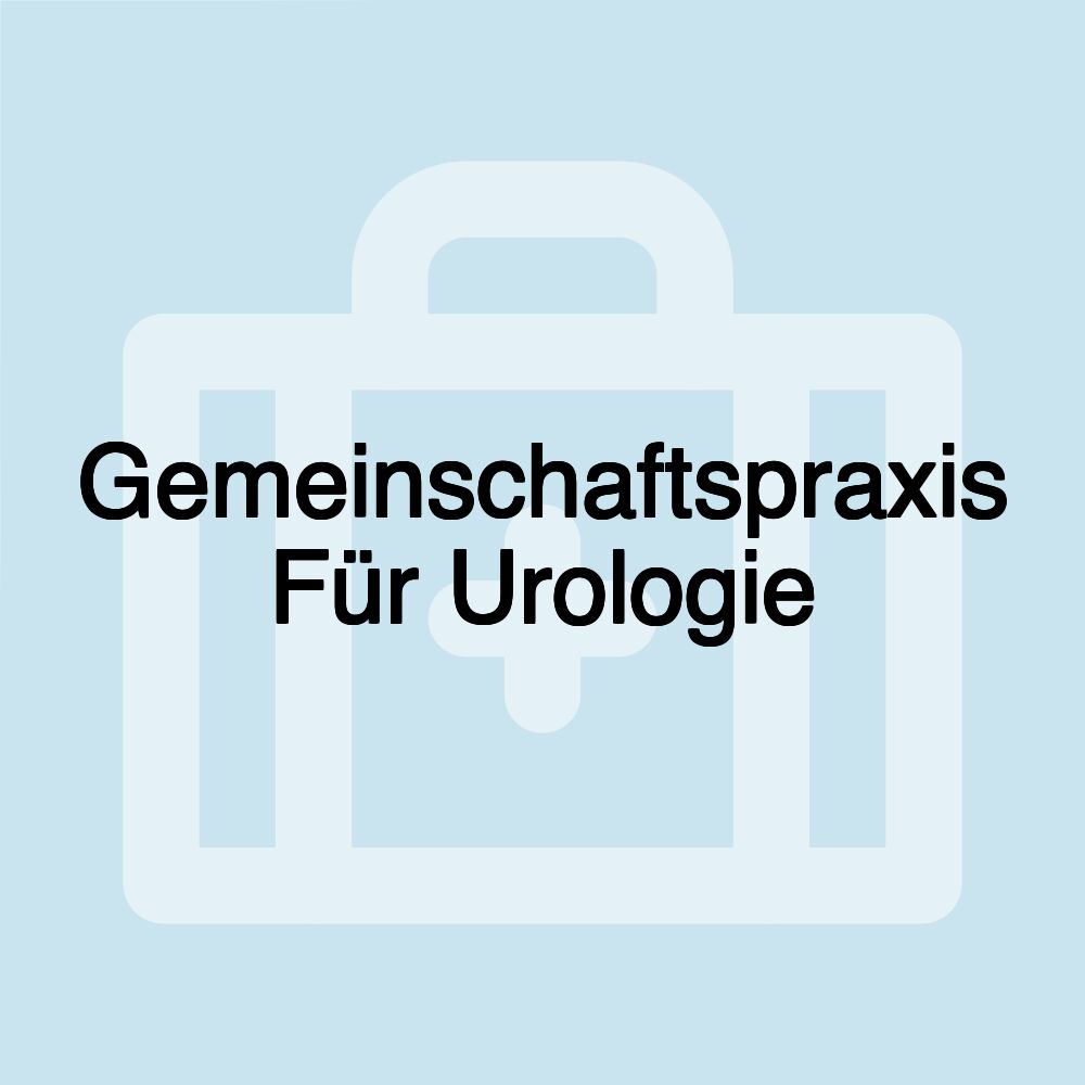 Gemeinschaftspraxis Für Urologie