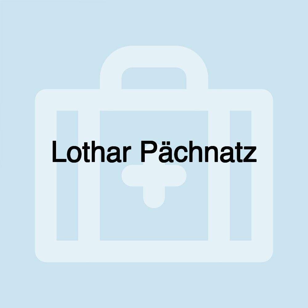 Lothar Pächnatz