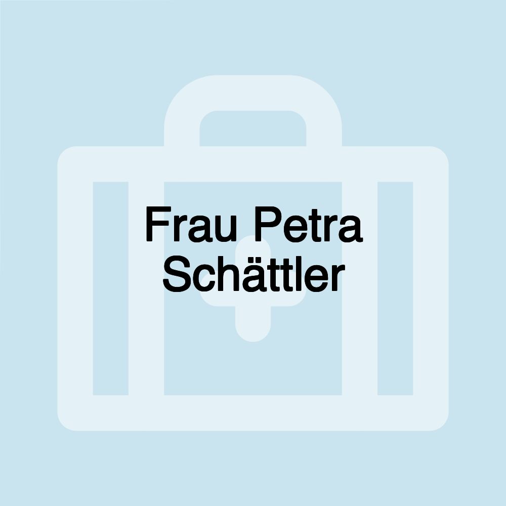 Frau Petra Schättler