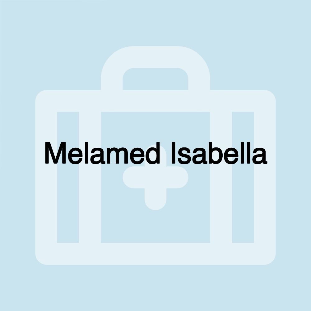 Melamed Isabella