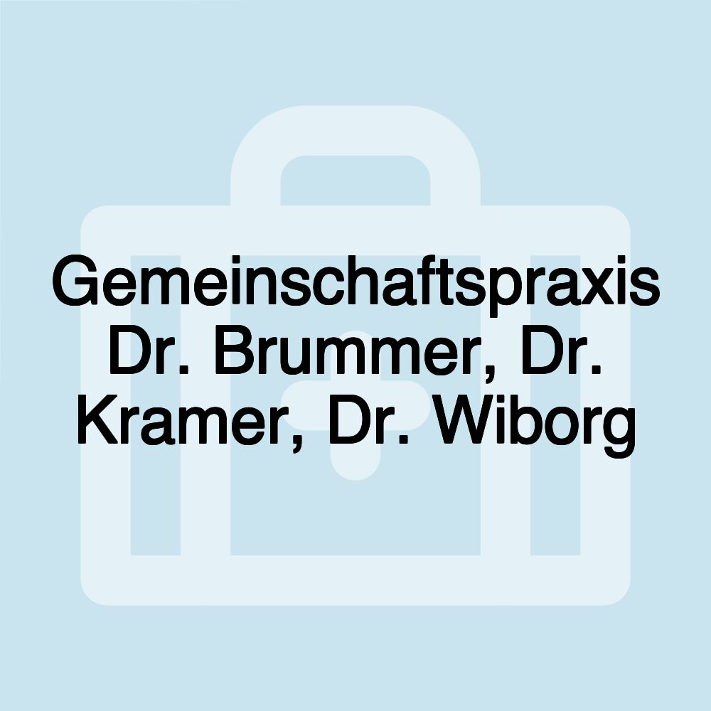 Gemeinschaftspraxis Dr. Brummer, Dr. Kramer, Dr. Wiborg