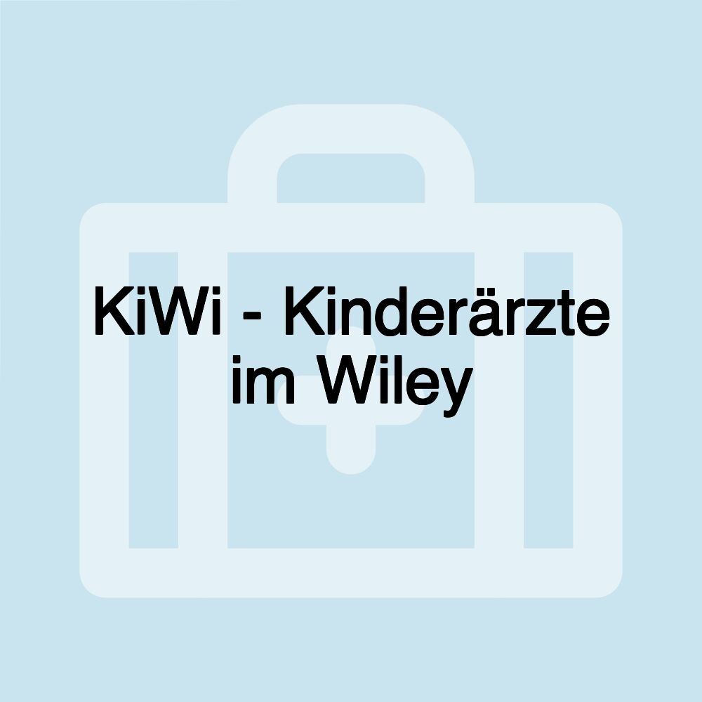 KiWi - Kinderärzte im Wiley