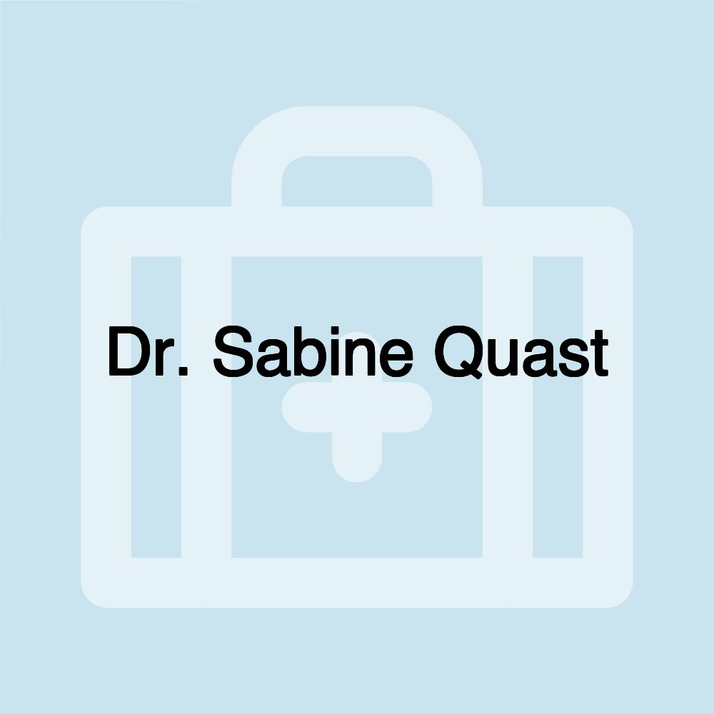 Dr. Sabine Quast