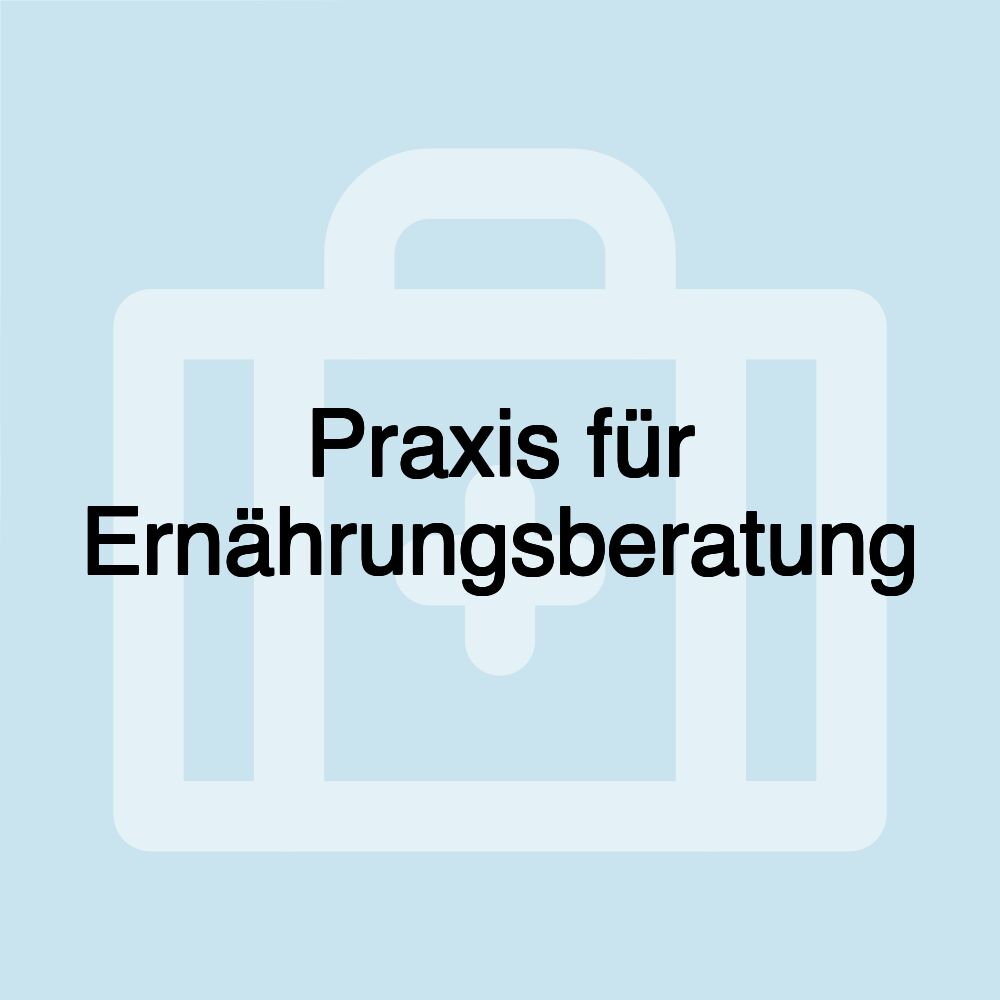 Praxis für Ernährungsberatung