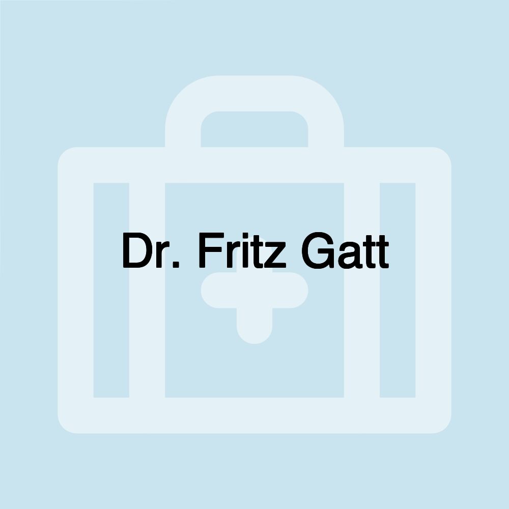 Dr. Fritz Gatt