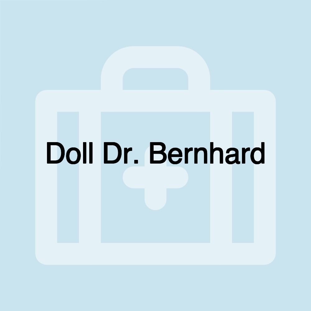 Doll Dr. Bernhard