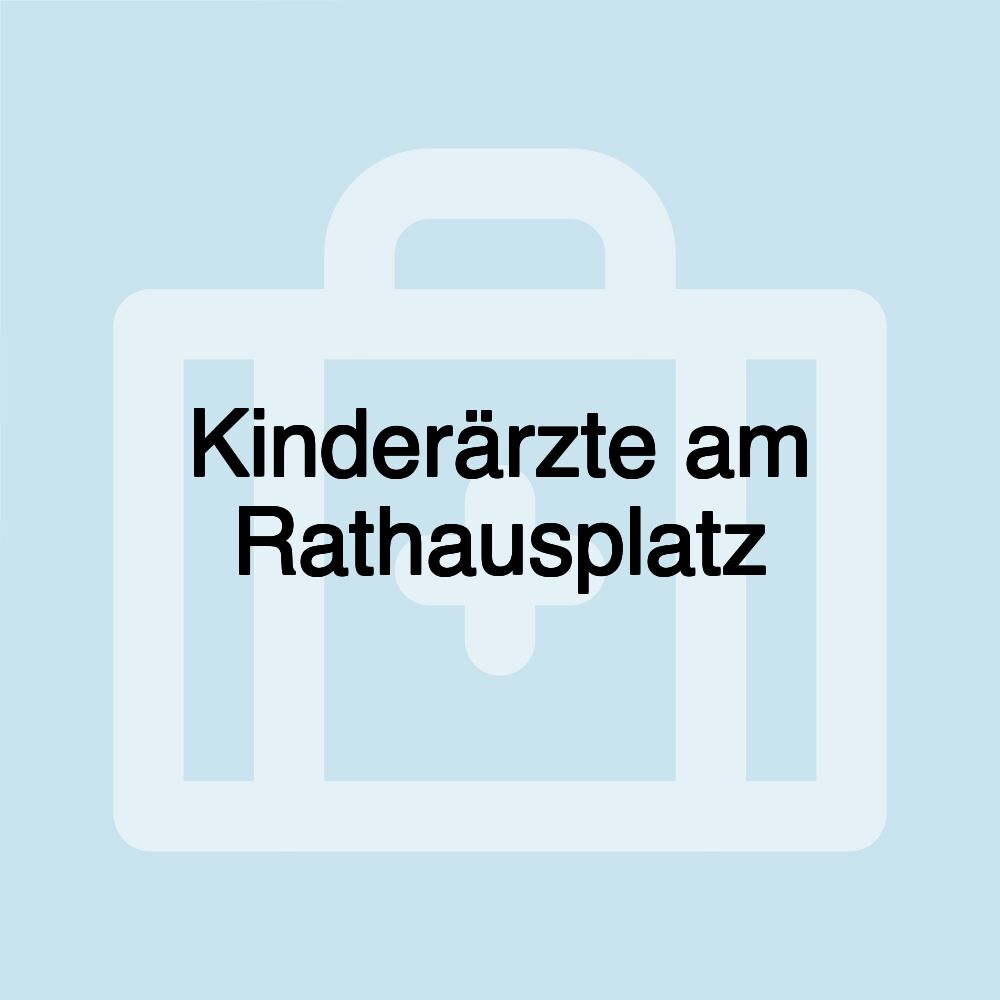 Kinderärzte am Rathausplatz