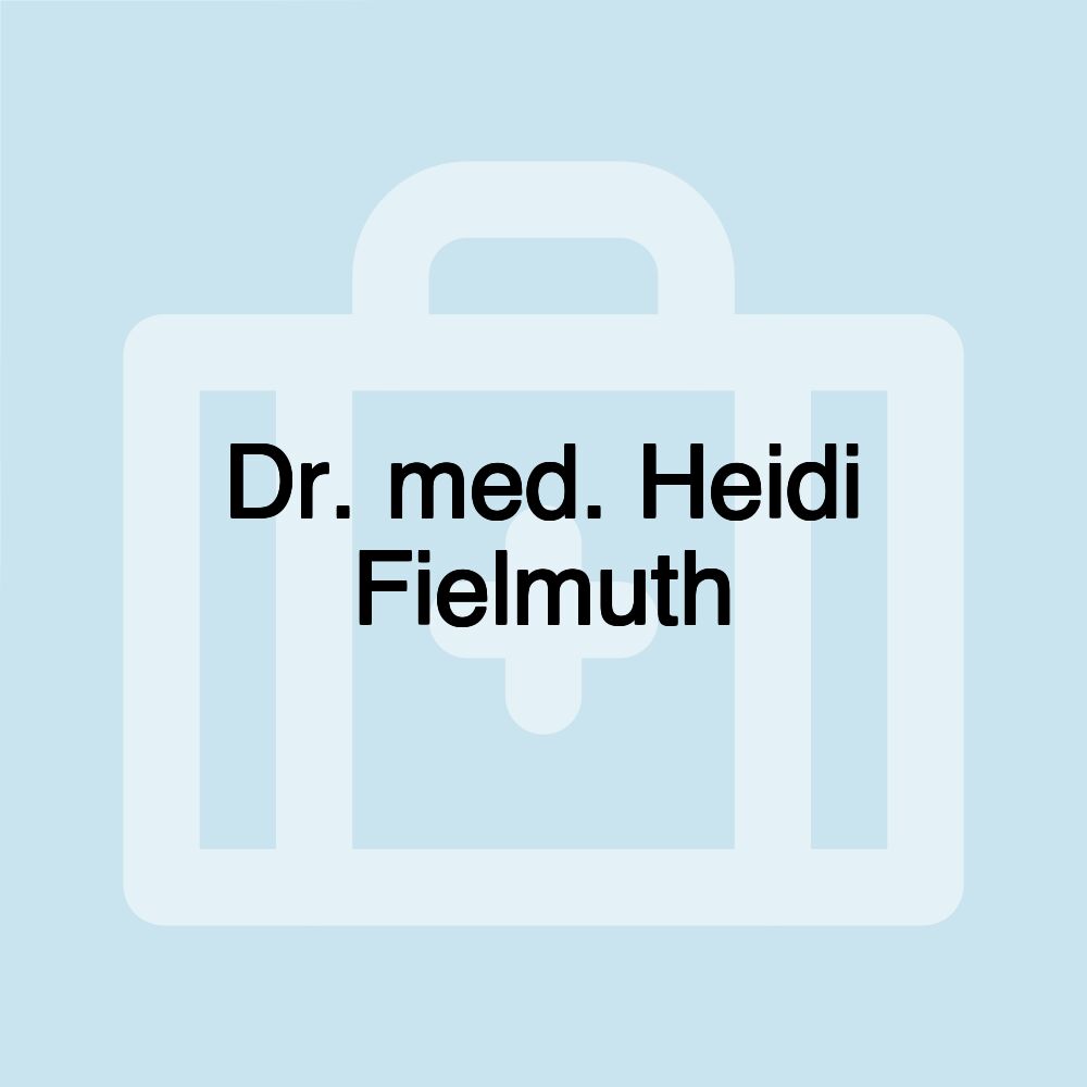 Dr. med. Heidi Fielmuth