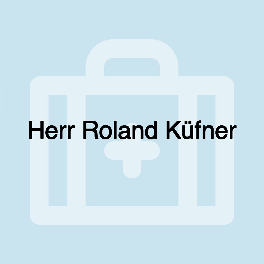 Herr Roland Küfner