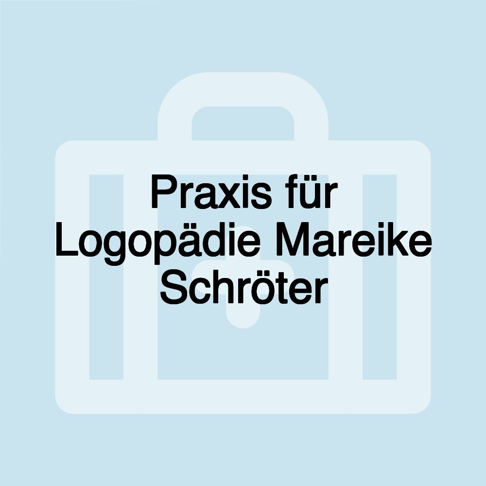 Praxis für Logopädie Mareike Schröter