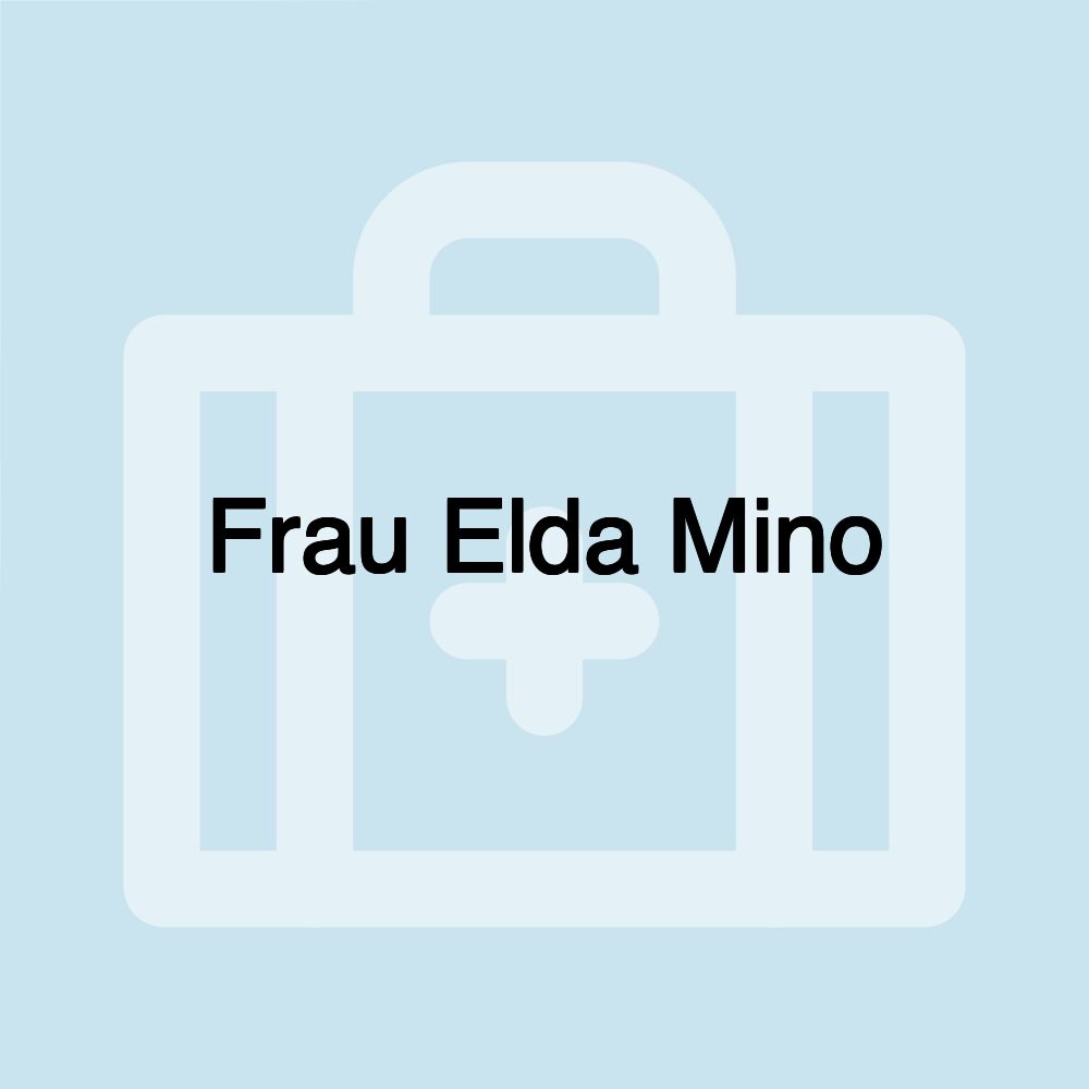 Frau Elda Mino