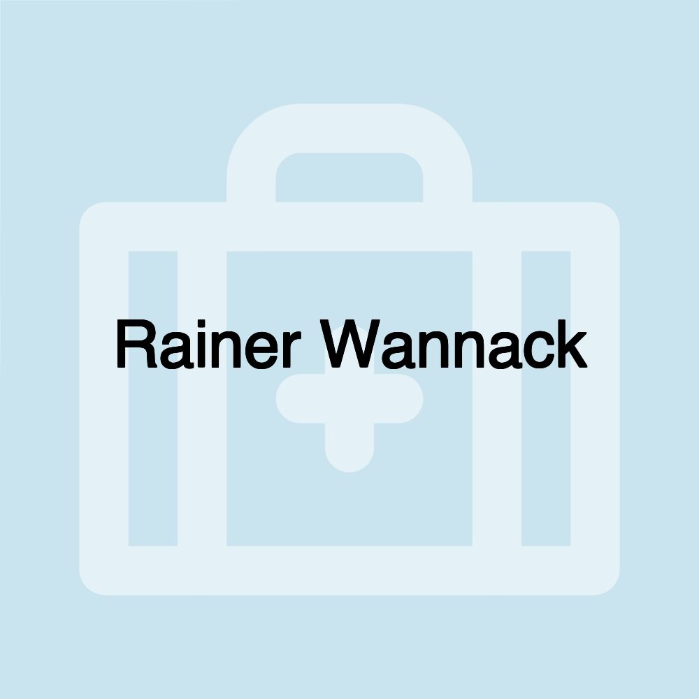 Rainer Wannack