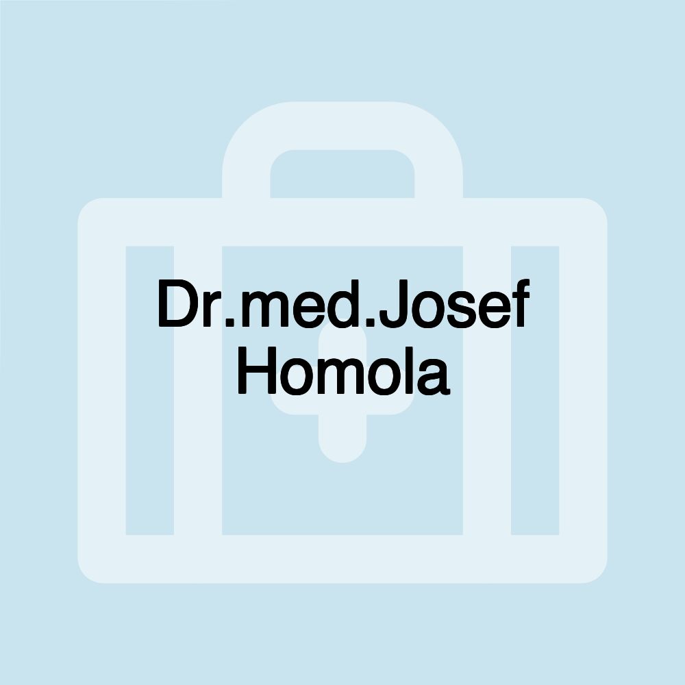 Dr.med.Josef Homola