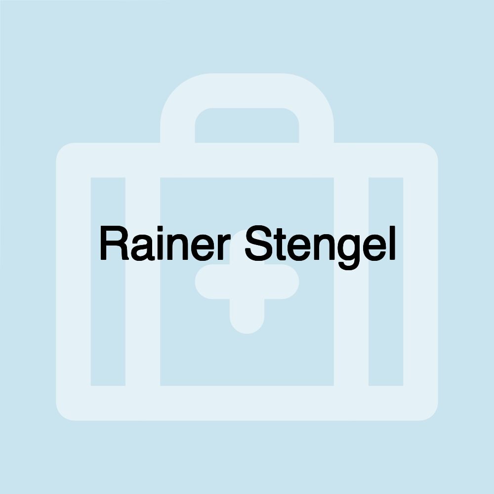 Rainer Stengel