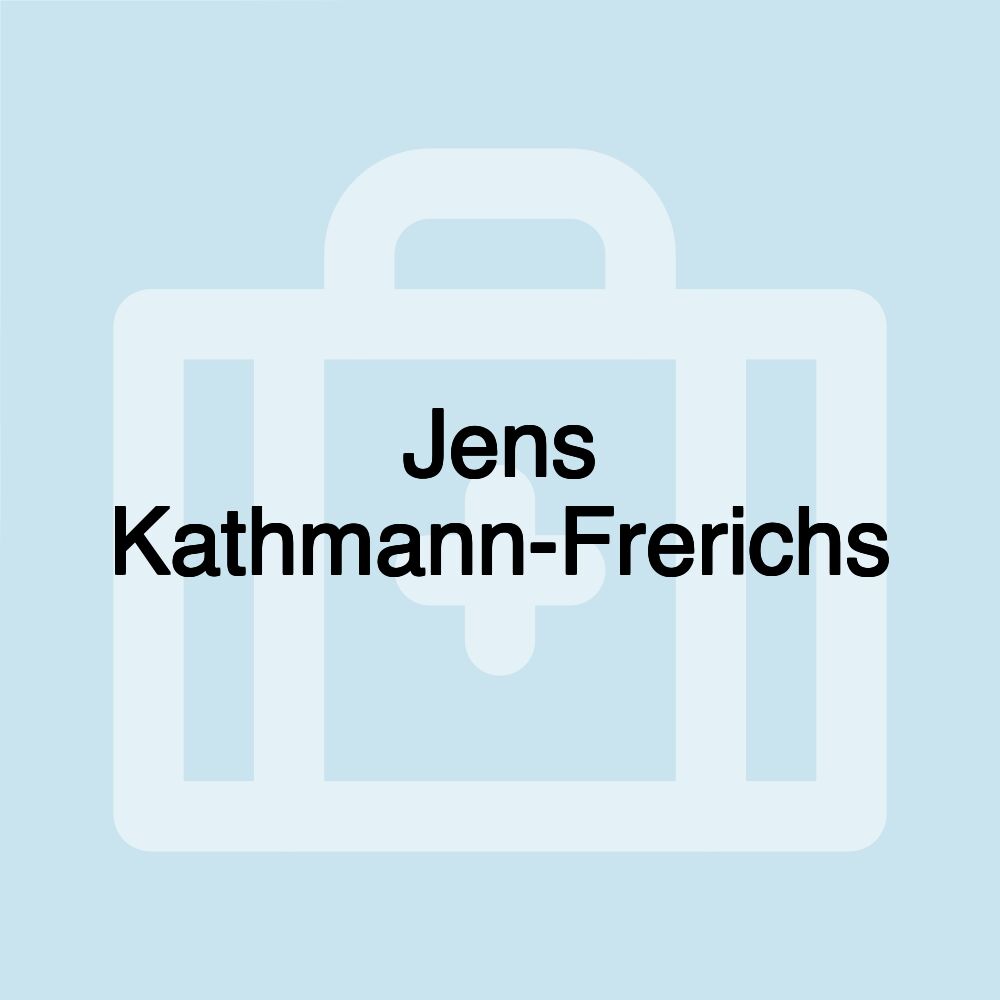 Jens Kathmann-Frerichs