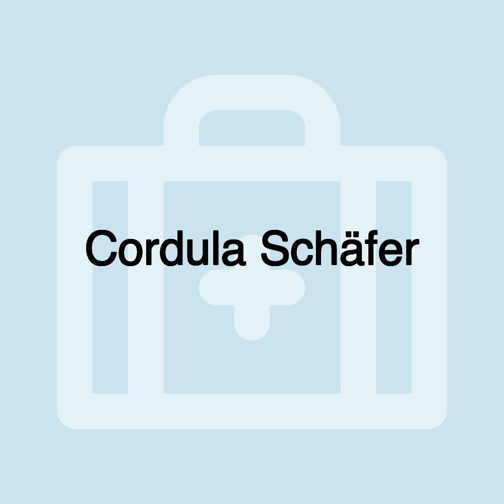 Cordula Schäfer