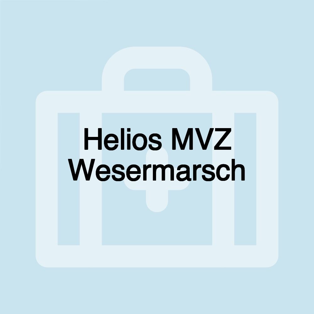 Helios MVZ Wesermarsch