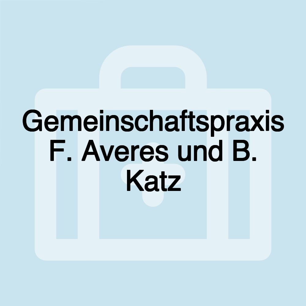 Gemeinschaftspraxis F. Averes und B. Katz