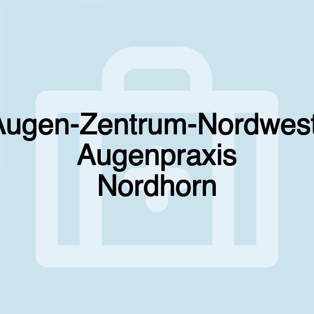 Augen-Zentrum-Nordwest, Augenpraxis Nordhorn