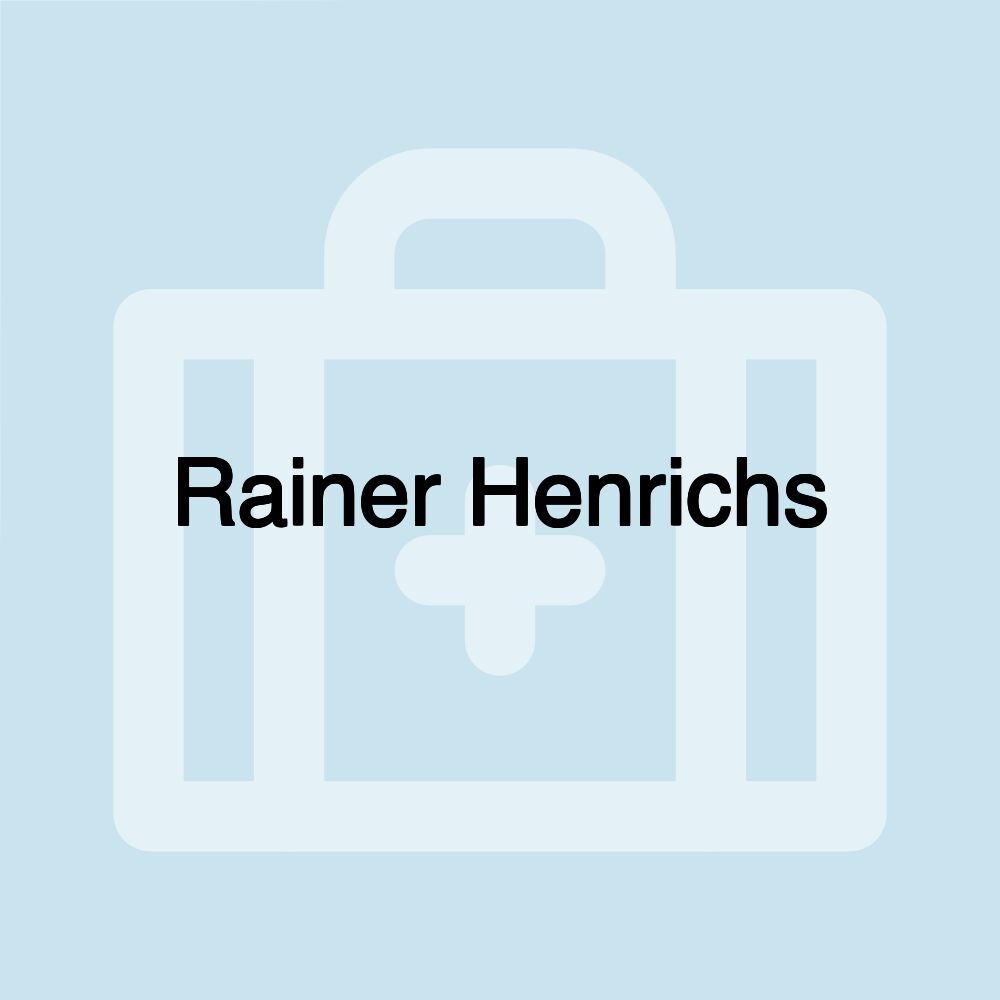 Rainer Henrichs