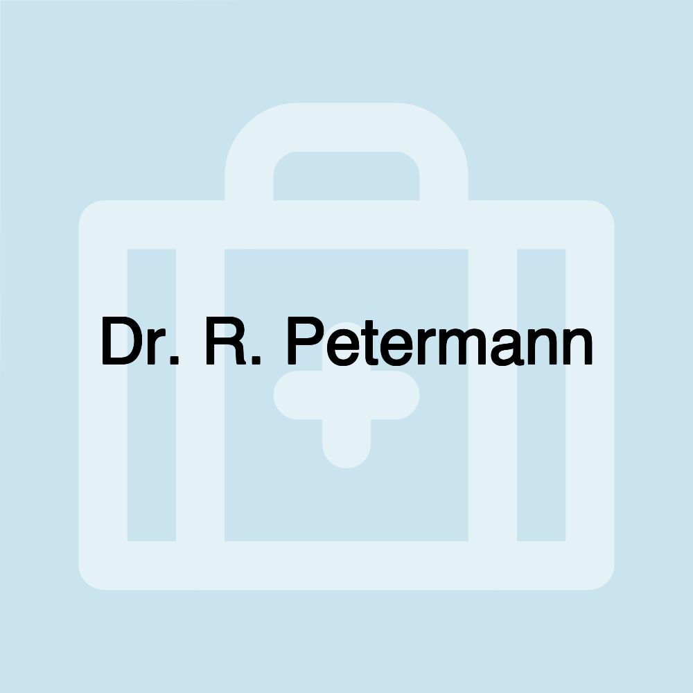 Dr. R. Petermann