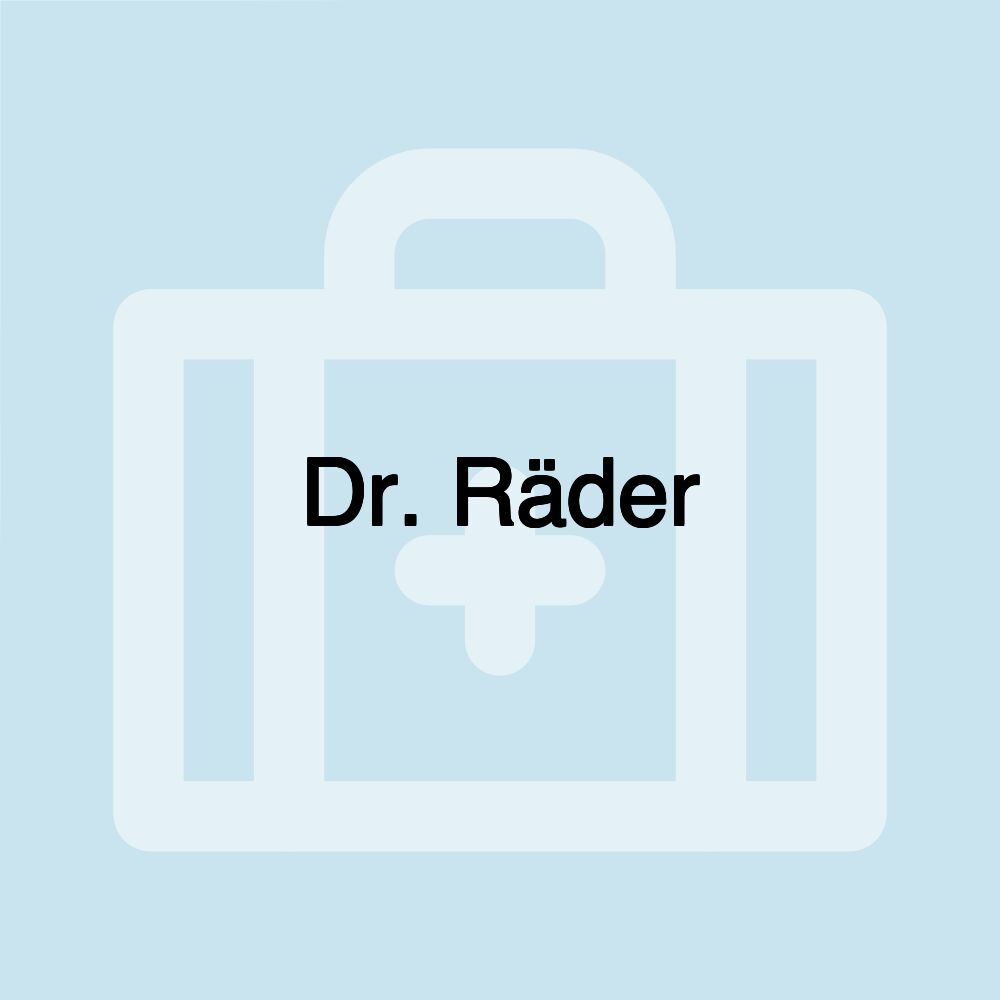 Dr. Räder