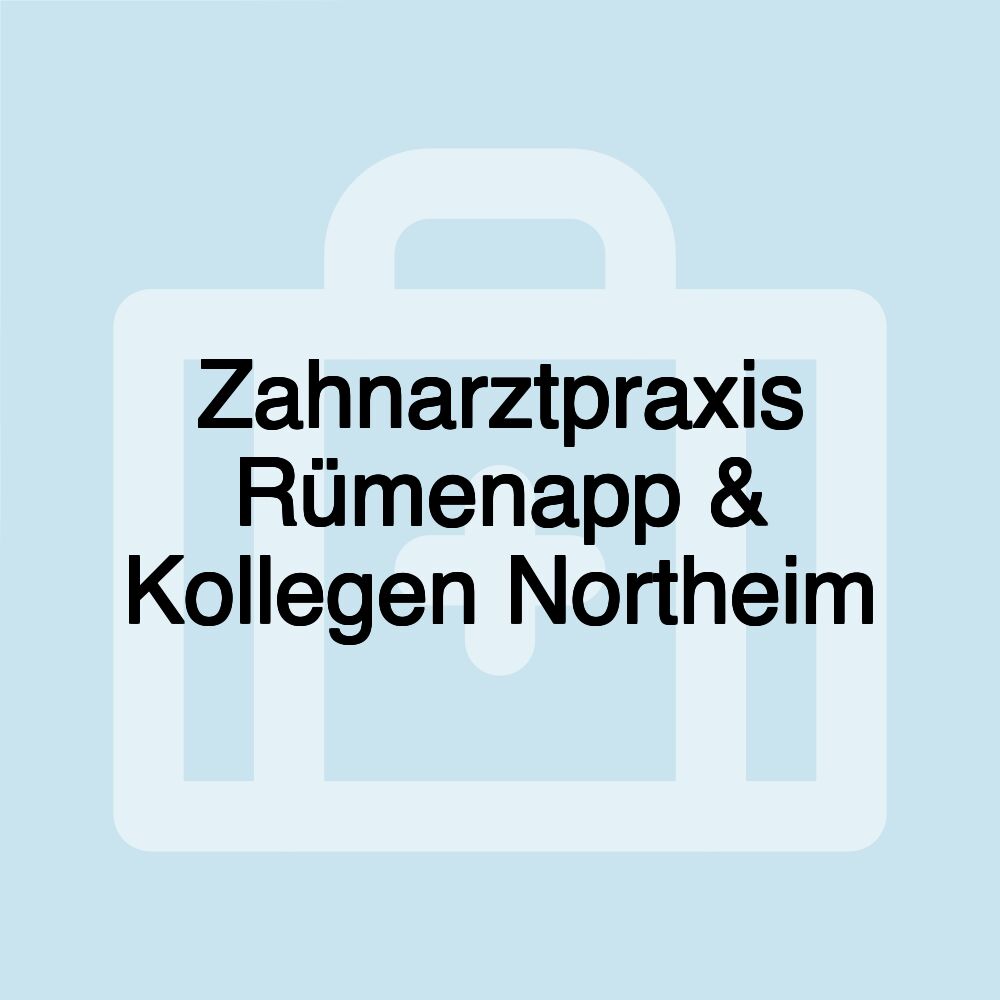 Zahnarztpraxis Rümenapp & Kollegen Northeim