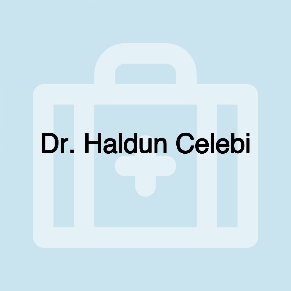 Dr. Haldun Celebi