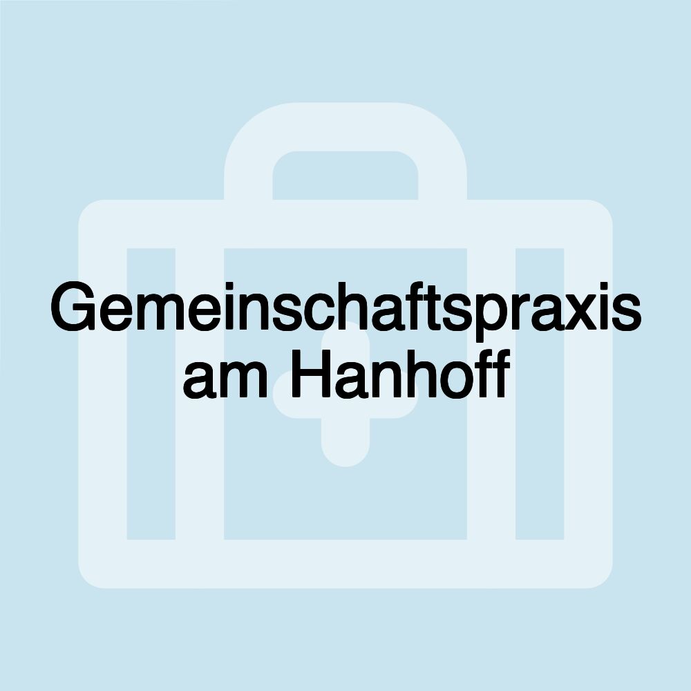 Gemeinschaftspraxis am Hanhoff