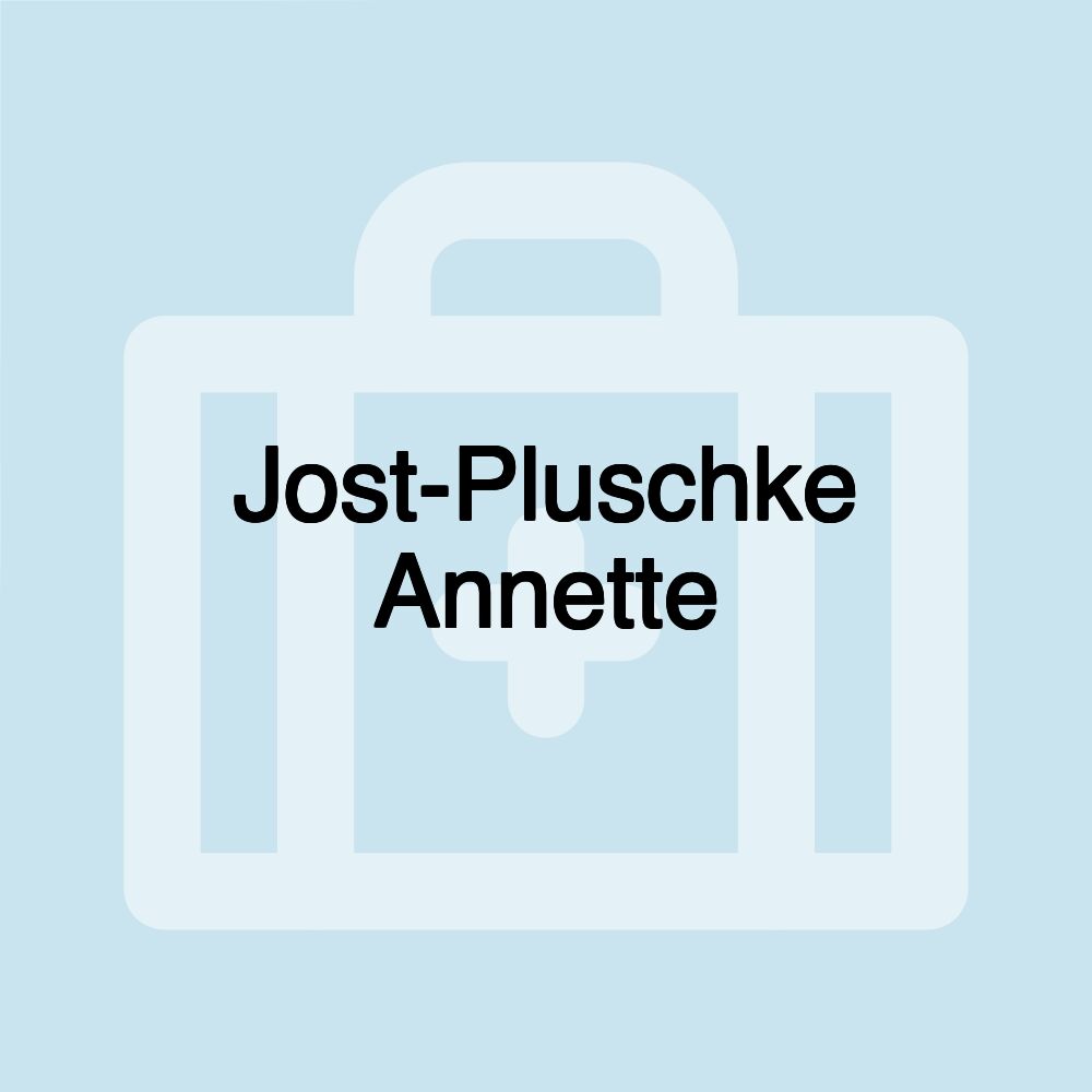 Jost-Pluschke Annette