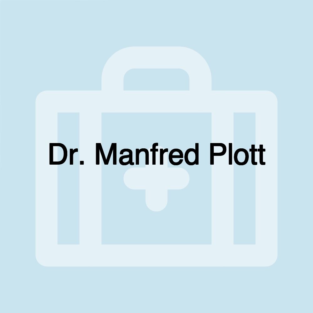 Dr. Manfred Plott